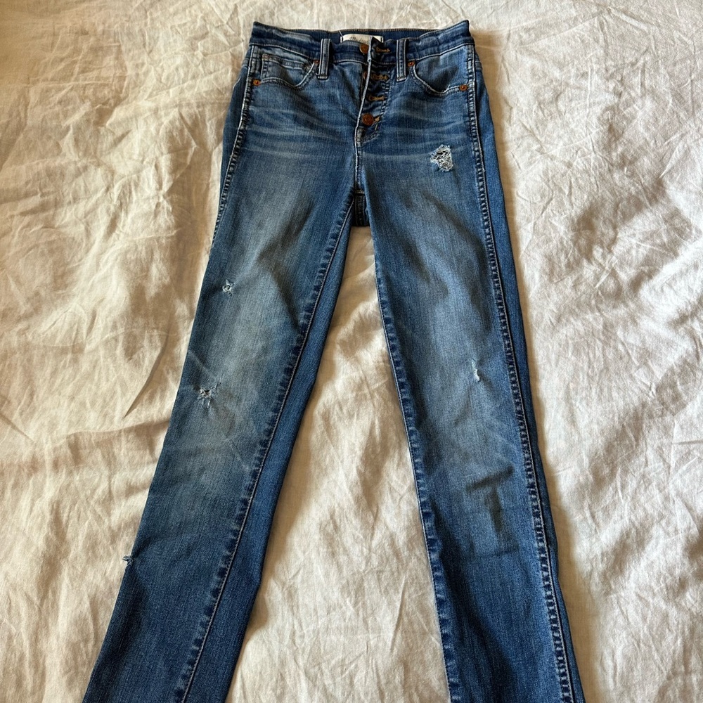 Madewell 10” High Rise Skinny Jeans